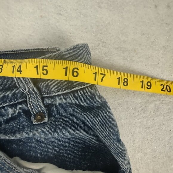 Escape Men's 100% Cotton, 5 Pocket, Blue Denim Vintage Y2K Jeans Size 34X34 - Picture 6 of 11